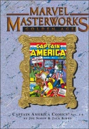 Marvel Masterworks: Golden Age Captain America issue 1-B Marble Dust Jacket Vol 43 1/1353