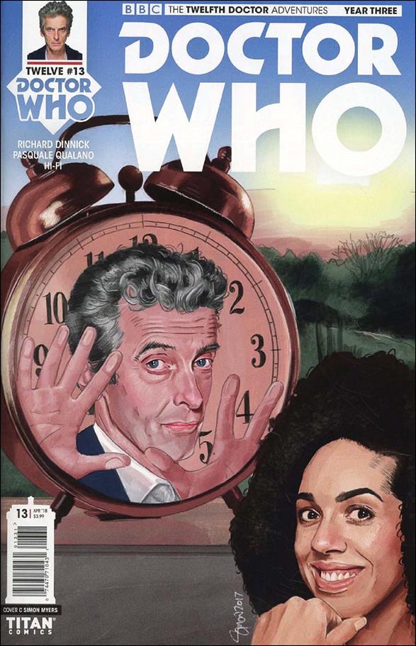 Doctor Who: The Twelfth Doctor Year Three issue 13-C Simon Myers Homage Cover