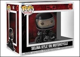 POP! Rides figure 281 Selina Kyle on Motorcycle