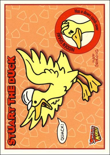 Simpsons Mania! (Base Set) card 30 Stuart the Duck