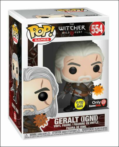 POP! Games figure 554 Geralt (IGNI)