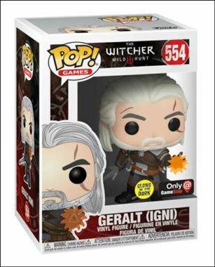 POP! Games figure 554 Geralt (IGNI)