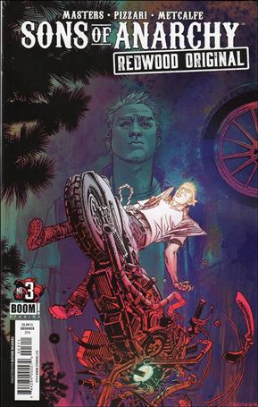 Sons of Anarchy Redwood Original issue 3 Chris Brunner Cover