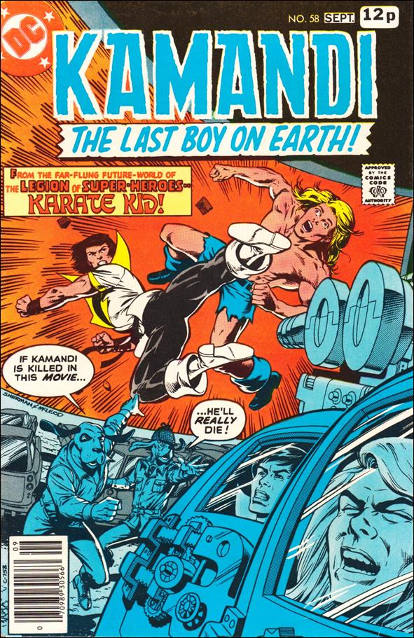 Kamandi, the Last Boy on Earth issue 58-B UK Price Cover