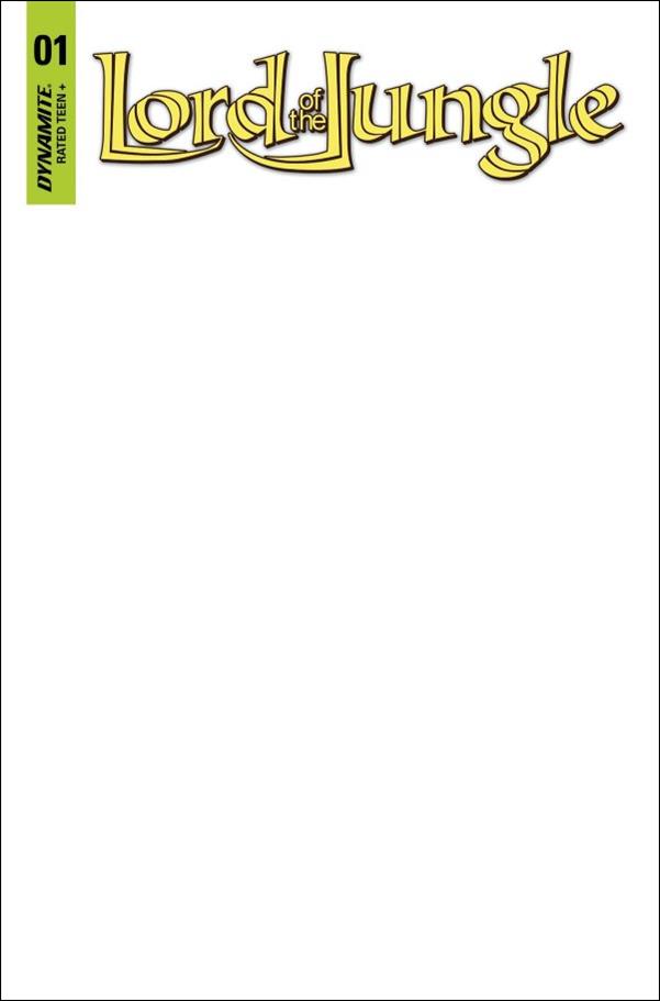 Lord of the Jungle (2022) issue 1-G Blank Cover