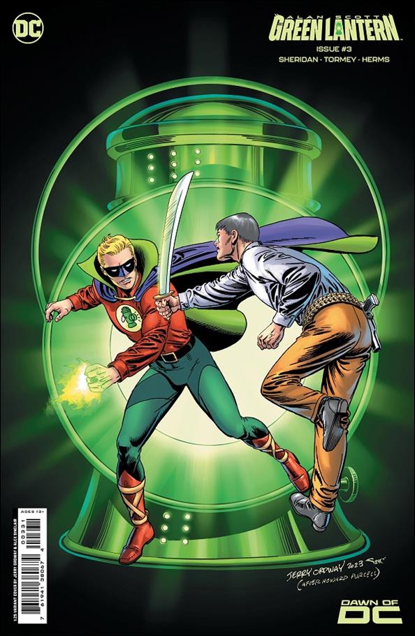 Alan Scott: The Green Lantern issue 3-C Jerry Ordway 1:25 Cardstock Cover