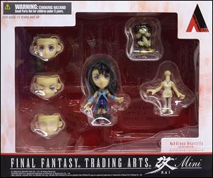 Final Fantasy Trading Arts ~ Kai ~ Minis figure 9 Rinoa Heartilly from Final Fantasy VIII w/Angelo