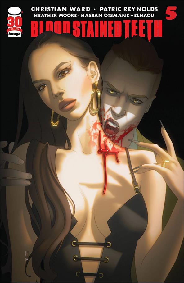 Blood Stained Teeth issue 5-B W. Scott Forbes Cover