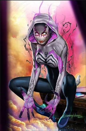 Edge of Venomverse issue 1-G Greg Horn Unknown Comics Virgin SDCC Cover 1/1000
