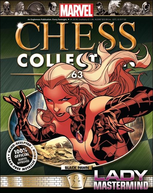 Marvel Chess Collection (UK) issue 63 Lady Mastermind (Black Pawn)