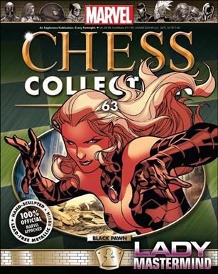 Marvel Chess Collection (UK) issue 63 Lady Mastermind (Black Pawn)