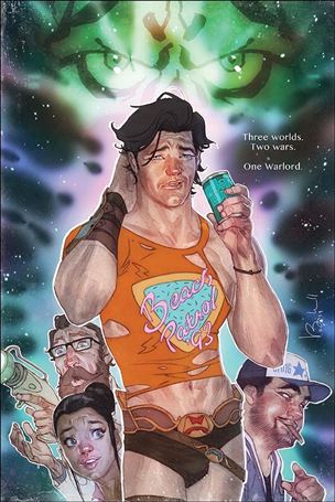 Warlord of Mars Attacks issue 3-F Ben Caldwell 1:20 Virgin Cover