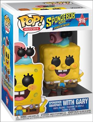 POP! Movies figure 916 Spongebob Squarepants with Gary