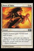 Magic the Gathering: 2013 Core Set (Base Set) card 34 Show of Valor