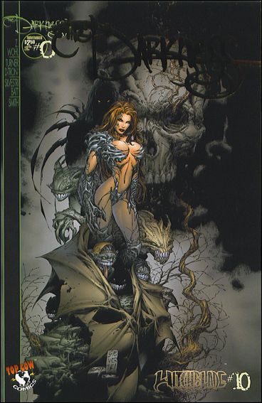 Witchblade (1995) issue 10-C Darkness #0 Gold Foil Cover