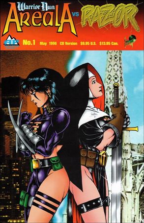 Warrior Nun vs Razor issue 1-C Unbagged CD Edition