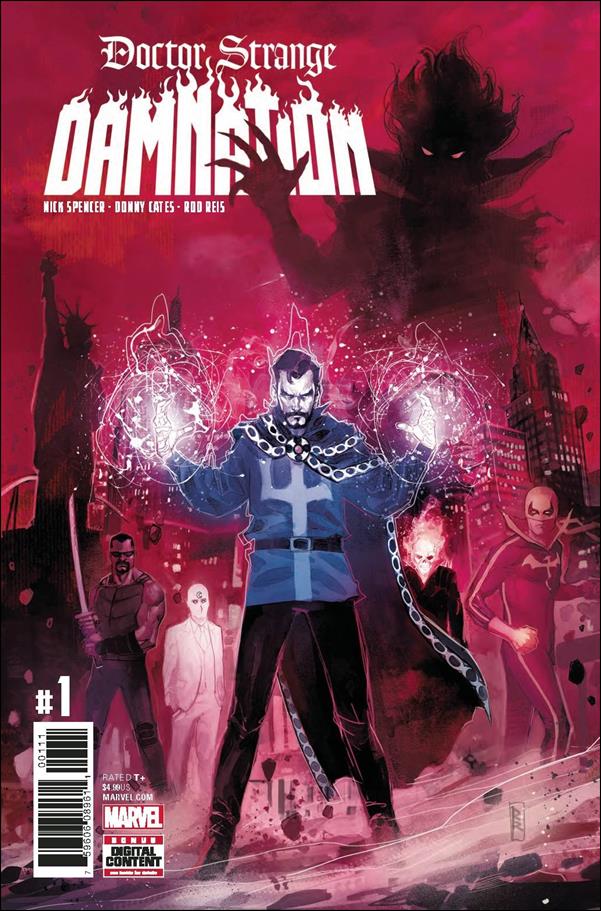 Doctor Strange: Damnation issue 1 Rod Reis Cover