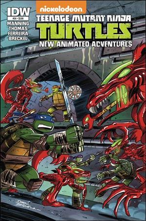 Teenage Mutant Ninja Turtles New Animated Adventures Cover Image 2