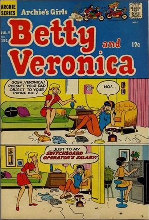Archie's Girls Betty & Veronica issue 151