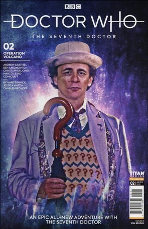 Doctor Who: The Seventh Doctor: Operation Volcano issue 2-B Will Brooks Cover