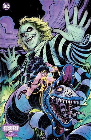 Wonder Woman (2023) issue 12-F Elizabeth Torque Beetlejuice Cardstock Cover