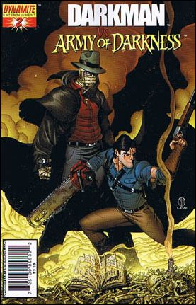 Darkman vs the Army of Darkness issue 2-D Nick Bradshaw Cover