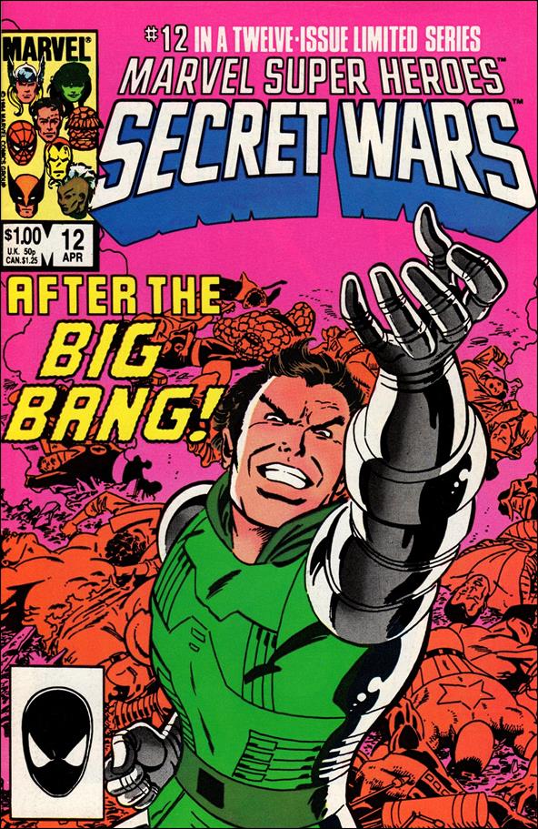 Marvel Super Heroes Secret Wars issue 12-B Canadian Price Cover