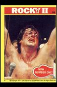 Rocky II (Base Set) card 93 Now... Number One!
