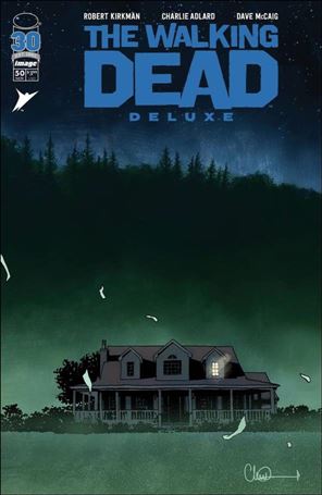 Walking Dead Deluxe issue 50-E Charlie Adlard Landscape Wraparound Cover