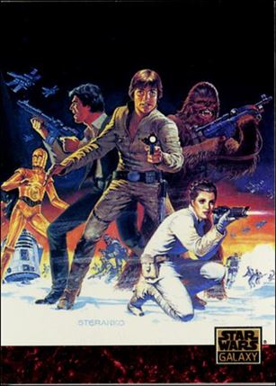 Star Wars Galaxy: Series 1 (Base Set) card 81 Steranko's Empire