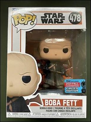 POP! Star Wars figure 478 Boba Fett (2021 Fall Convention)