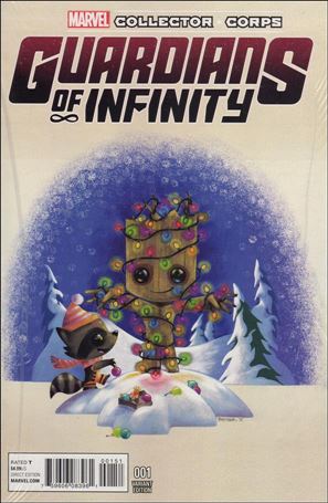 Guardians of Infinity issue 1-E Polybagged Marvel Collector Corps Cover