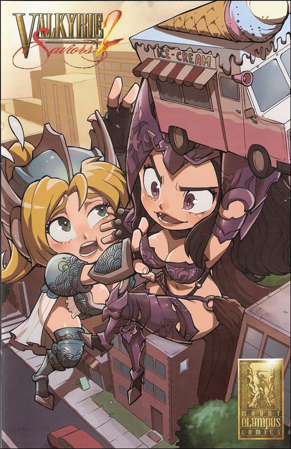 Valkyrie Saviors (2018) issue 2-C Danusko Campos "All Mine" Cover