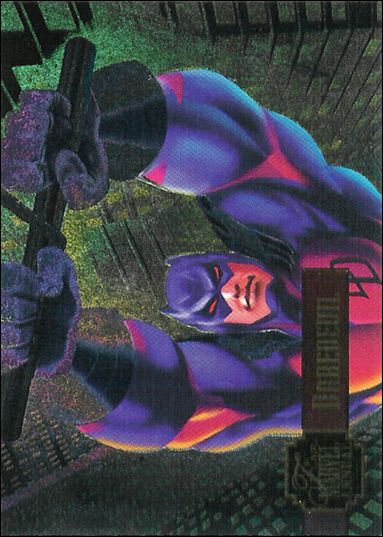 Marvel Annual Flair '95 (PowerBlast Subset) card 6 Daredevil