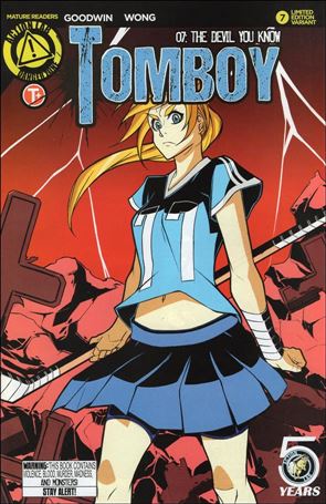 Tomboy issue 7-B James Stanley Cover 1/1500
