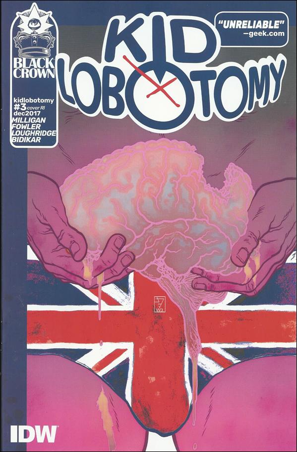 Kid Lobotomy issue 3-C J.H. Williams III 1:10 Foil Cover