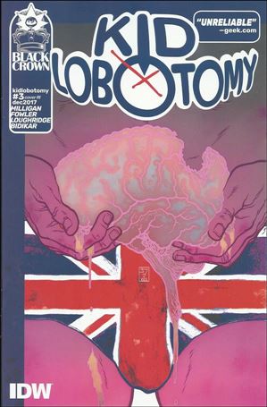 Kid Lobotomy issue 3-C J.H. Williams III 1:10 Foil Cover