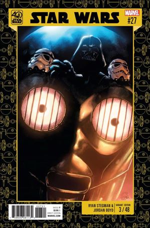 Star Wars (2015) issue 27-C Ryan Stegman Star Wars 40th Anniversary Cover