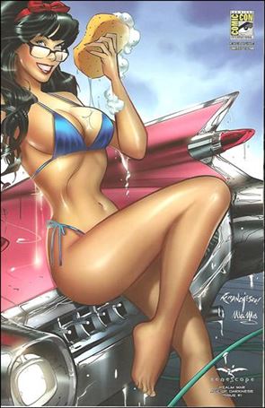 Grimm Fairy Tales Presents Realm War: Age of Darkness issue 1-F Franchesco! SDCC  Wraparound Cover 1/500