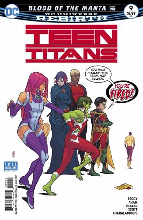 Teen Titans (2016) issue 9 Khoi Pham Cover