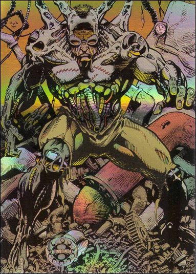 Comics' Greatest World (ToppsMatrix Box Topper Subset) card M5 The Machine