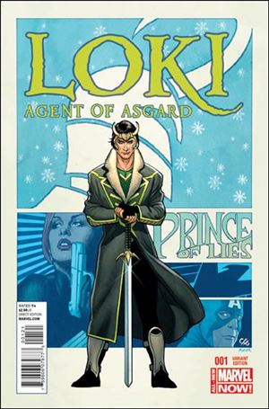 Loki: Agent of Asgard issue 1-B Frank Cho 1:50 Cover