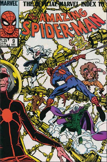 Official Marvel Index to the Amazing Spider-Man issue 9
