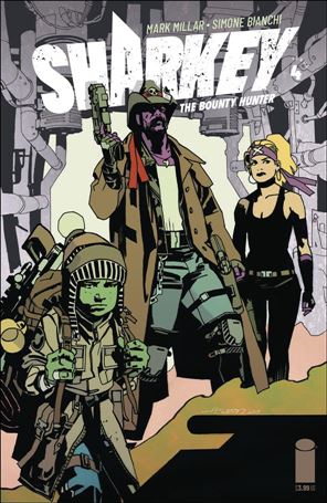 Sharkey the Bounty Hunter issue 4-C John Paul Leon Cover