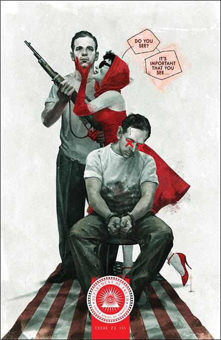 Department of Truth issue 23-C Sebastián Fiumara 1:25 Cover