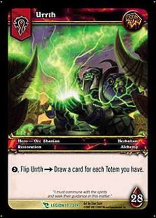 World of Warcraft: March of the Legion (Base Set) card 17 Urrth