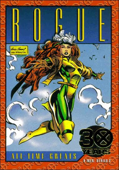 X-Men: Series 2 (30 Years Gold Foil Subset) card G-6 Rogue