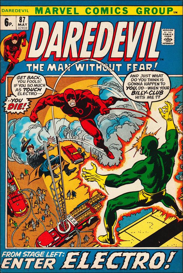 Daredevil (1964) issue 87-B UK Price Cover
