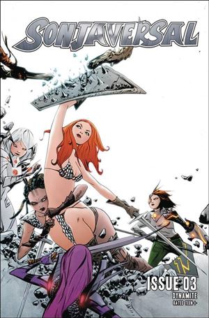 Sonjaversal issue 3 Jae Lee Cover