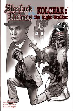 Sherlock Holmes & Kolchak the Night Stalker issue 3-C Limited Edition Cover 1/150
